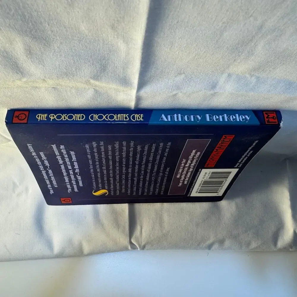 The Poisoned Chocolates Case by Anthony Berkeley Mystery Trade Size Paperback